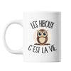 Mug Hibou c'est la vie - Planetee