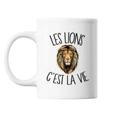 Mug Lion c'est la vie - Planetee