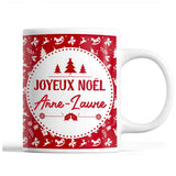 Tasse Noël Anne-Laure Rouge - Planetee
