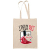 Sac Tote Bag J'peux pas Nail art beige - Planetee