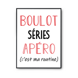 Affiche Séries C'est ma Routine - Planetee