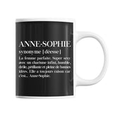 Mug Anne Sophie Définition Déesse - Planetee