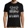 T-shirt Homme Hérisson | Je travaille dur - Planetee