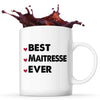 Mug Best Maitresse Ever - Planetee