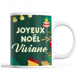 Tasse Noël Viviane Vert - Planetee