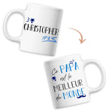 Mug Christopher Meilleur Papa du Monde - Planetee