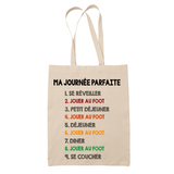 Tote Bag Foot Journée Parfaite - Planetee