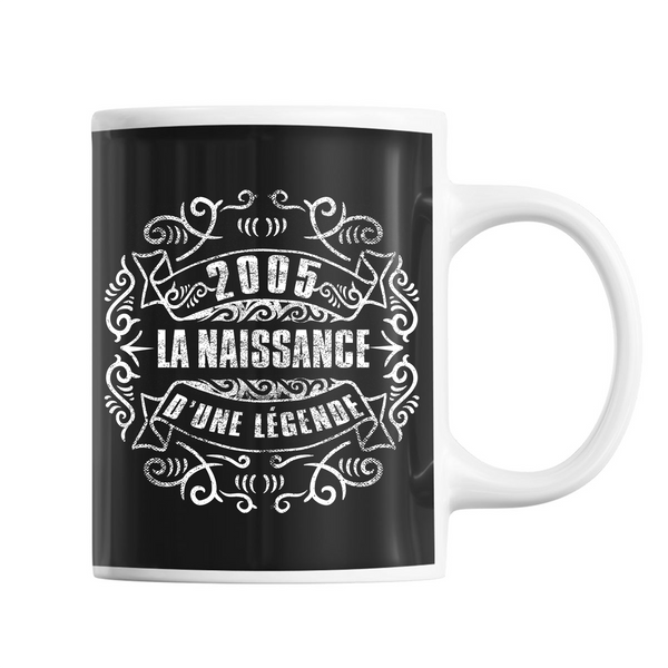 Mug Naissance Légende 2005 - Planetee