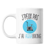 Mug Aquabiking j'peux pas Blanc - Planetee