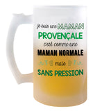Chope de bière Maman Provençale Chauvine Sans Pression - Planetee