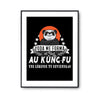 Affiche Kung-fu Légende Combattant - Planetee