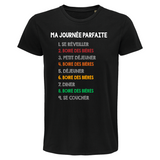 T-shirt Homme Boire des Bières Journée Parfaite - Planetee
