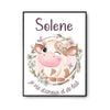 Affiche Solene Amour et Biberon de Lait Vache - Planetee