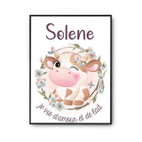 Affiche Solene Amour et Biberon de Lait Vache - Planetee