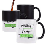 Mug magique Meilleur Équipe de tous les temps - Planetee