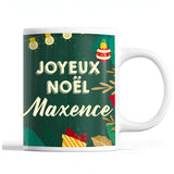 Tasse Noël Maxence Vert - Planetee