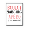 Affiche Beatboxing C'est ma Routine - Planetee