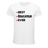 T-shirt homme Best Éducateur Ever - Planetee