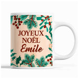 Tasse Noël Emile Beige - Planetee
