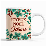 Tasse Noël Jason Beige - Planetee