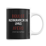 Mug Restauration de Livre C'est ma Routine - Planetee