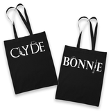 Sac Tote Bag Couple Bonnie and Clyde - Planetee