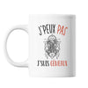 Mug Signe gémeaux j'peux pas Blanc - Planetee