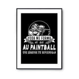 Affiche Paintball Légende - Planetee