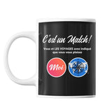 Mug Voyages C'est un Match - Planetee