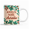 Tasse Noël Aurélie Beige - Planetee