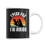Mug J'peux pas aikido vintage - Planetee