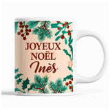 Tasse Noël Karine Beige - Planetee