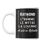 Mug Raymond départ retraite - Planetee