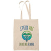 Sac Tote Bag J'peux pas Vies à sauver beige - Planetee