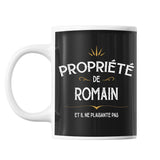 Mug Propriété de Romain - Planetee