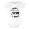 Body bébé Le petit préféré de Mamie - Planetee