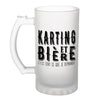 Chope de bière Karting et bière - Planetee