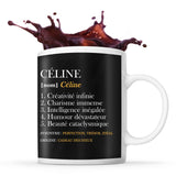 Mug Céline Définition Perfection - Planetee