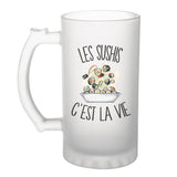 Chope de bière Sushis c'est la vie - Planetee