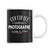 Mug Femme Photographe Meilleure de France | Tasse Noire métier - Planetee