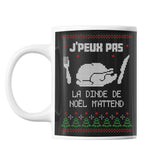 Mug de Noël - J'peux pas Dinde de Noël - Planetee