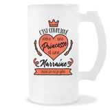 Chope de bière Marraine Princesse - Planetee