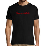 T-shirt Homme Noir - Irresistible - Planetee