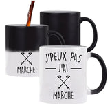 Mug Magique J'peux pas Marche - Planetee