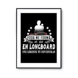 Affiche longboard Légende - Planetee