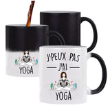 Mug Magique J'peux pas Yoga - Planetee