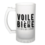 Chope de bière Voile et bière - Planetee