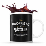 Mug Propriété de Nicolle - Planetee