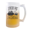Chope de bière Cinéma j'peux pas - Planetee
