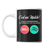 Mug Aéromodélisme C'est un Match - Planetee